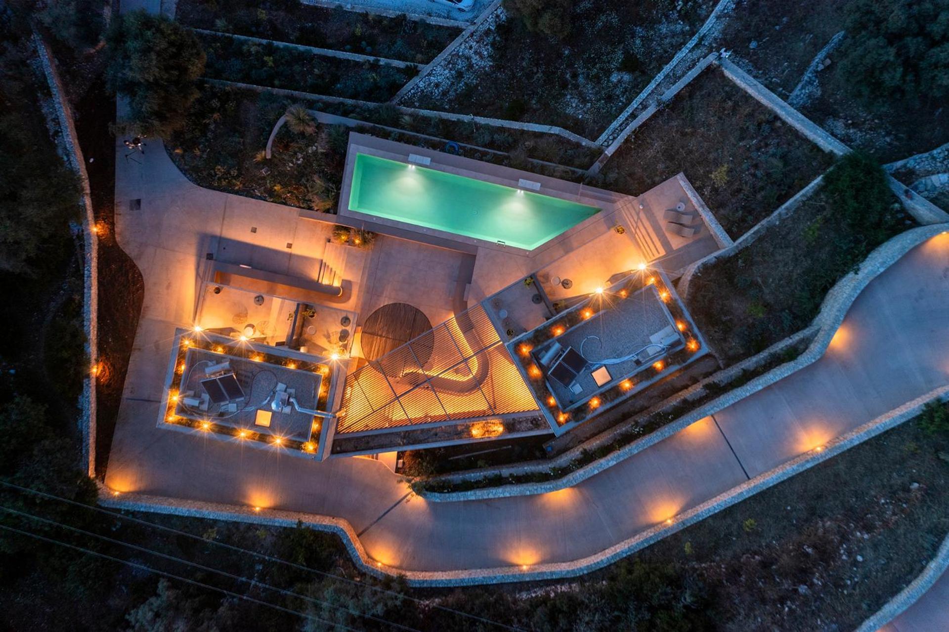 Amphitheatro Boutique Hotel Katoméri Kültér fotó