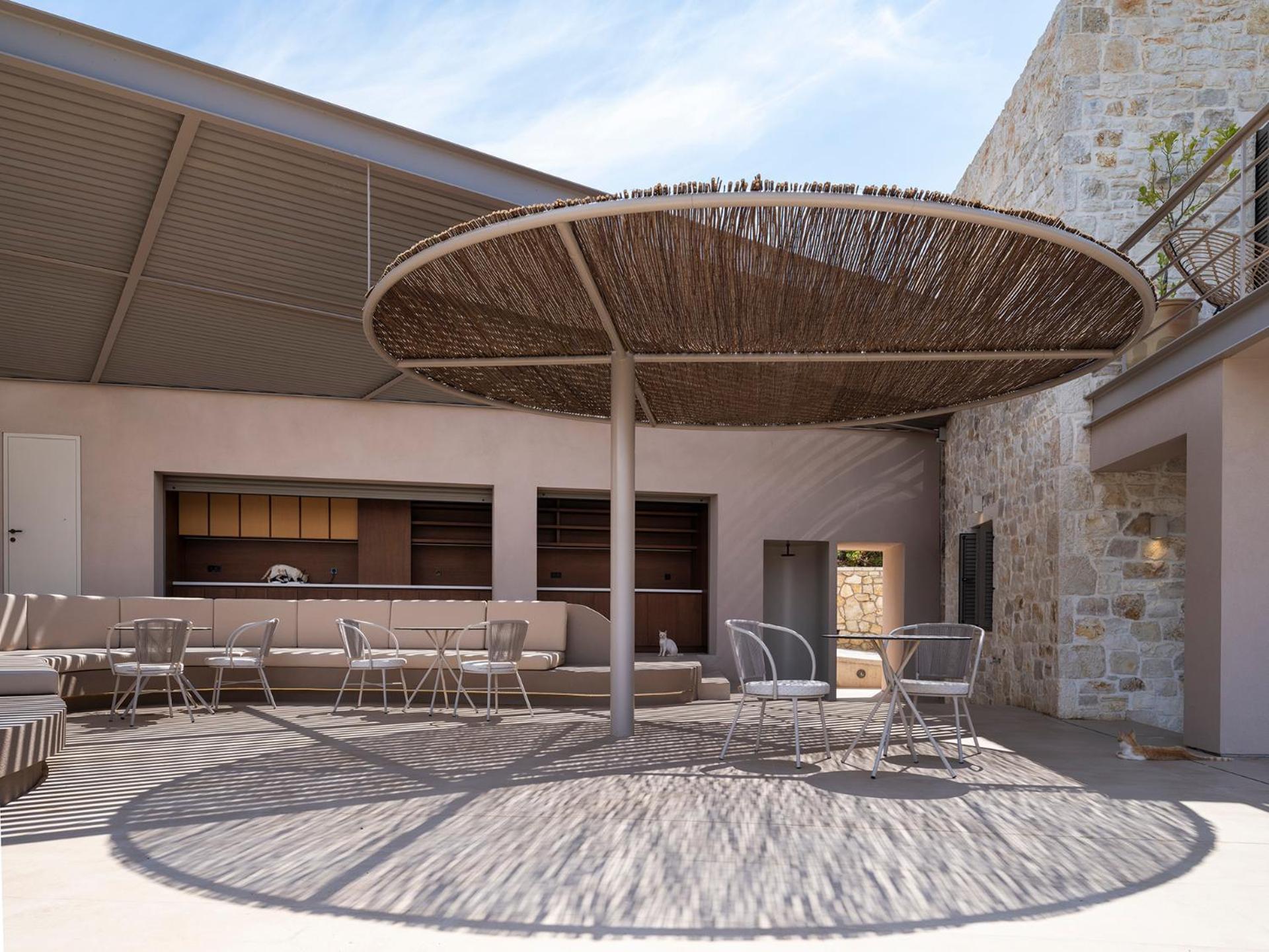 Amphitheatro Boutique Hotel Katoméri Kültér fotó